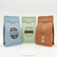 Sachet d'emballage pour café instantané, pochette personnalisée imprimée en aluminium pour l'emballage de poudre de café