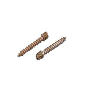 Boulon de cintre de <span class=keywords><strong>filetage</strong></span> zingué jaune de haute qualité pour cintre <span class=keywords><strong>vis</strong></span> <span class=keywords><strong>à</strong></span> <span class=keywords><strong>double</strong></span> tête en acier au carbone <span class=keywords><strong>vis</strong></span> <span class=keywords><strong>à</strong></span> <span class=keywords><strong>double</strong></span> <span class=keywords><strong>filetage</strong></span> en bois - Product Image 1