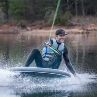 Disque de surf gonflable à faible quantité minimale de commande durable pour 1 personne pour les sports nautiques