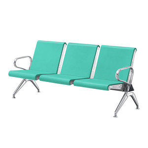 Sillas de Espera Yijiahao S6013 con Reposabrazos de Aleación de Aluminio y Cojines Completos de PU para Uso en Hospitales Públicos - Product Image 3