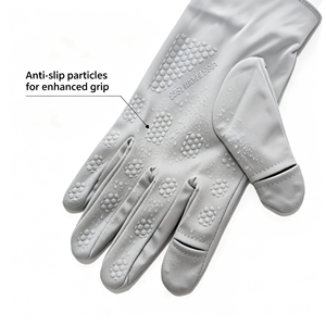 Gants de protection solaire en soie glacée, manches longues, compatibles écran tactile, avec poignée antidérapante pour sports de plein air, cyclisme, pêche décontractée - Product Image 2