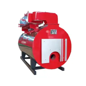 La chaudière à vapeur à gaz à condensation à faible teneur en azote de WNS est utilisée pour la distillation de l'industrie forestière de construction en caoutchouc de plastiques chimiques