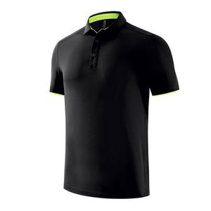 Polo T-shirt décontracté pour hommes, col revers, design personnalisé, haute qualité, uni, pour le sport, vente en gros - Product Image 2