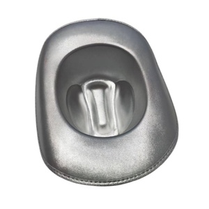 หมวกคาวบอยสีเมทัลลิกเงางาม สีเงิน สีทอง สีม่วงแดง สไตล์ภาพลักษณ์ทันสมัย พร้อมสำหรับการเดินทาง เหมาะสำหรับทั้งชายและหญิง หมวกแฟนซีสำหรับงานปาร์ตี้สละโสด - Product Image 3