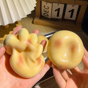 ของเล่นบีบมันฝรั่งจำลองกับบล็อกก่อสร้างเติมเสียงกรุบปลอดสารพิษ TPR squishy ลูกบอลบรรเทาความเครียด - Product Image 6