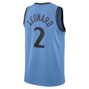 Herren LA #2 Kawhi Leonard Basketball Trikot Bestickte Hemden Logos Youth City Edition Genähte Uniform für Sommer Plus Size - Product Image 6