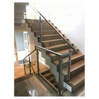 Rampe en acier inoxydable robuste Prima pour la sécurité des escaliers intérieurs