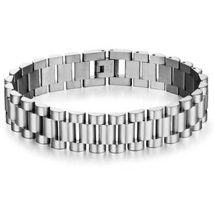 Haute Qualité En Acier Inoxydable Hommes Mode Montre Bracelet Bracelet Rappeur <span class=keywords><strong>Bijoux</strong></span> Hommes Lien Chaîne Bracelet Personnalisé - Product Image 5