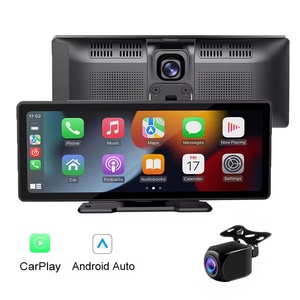 10.26 "4K Dash Cam gương chiếu hậu máy ảnh Wifi Carplay & <span class=keywords><strong>Android</strong></span> tự động ống kính kép Xe DVR <span class=keywords><strong>Video</strong></span> Recorder GPS 24h công viên AUX BT ứng dụng - Product Image 2