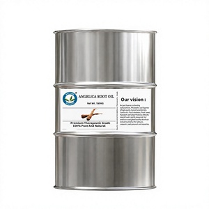Aceite de Raíz de Angélica Certificado ISO, Aceite Esencial de Angélica Archangelica Destilado al Vapor a Granel - Para Cosméticos y Mezclas de Aromaterapia - Product Image 1