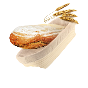 PREMIUM QUALITY Rattan <b>Bread</b> Proofing <b>Basket</b> For Efficient Sourdough Dough Proofing Processes And Artisan Loaf Shaping Bulk - Product Image 1