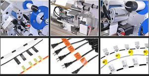 Semi Automatic Wire Labeling Machine Flag Labelling Machine - Product Image 2