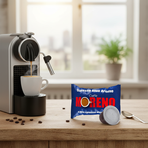 Capsule di Caffè Moreno Blue Blend, Confezione da 100, Compatibili con Nespresso [0,12/Energia per Capsula] - Product Image 3