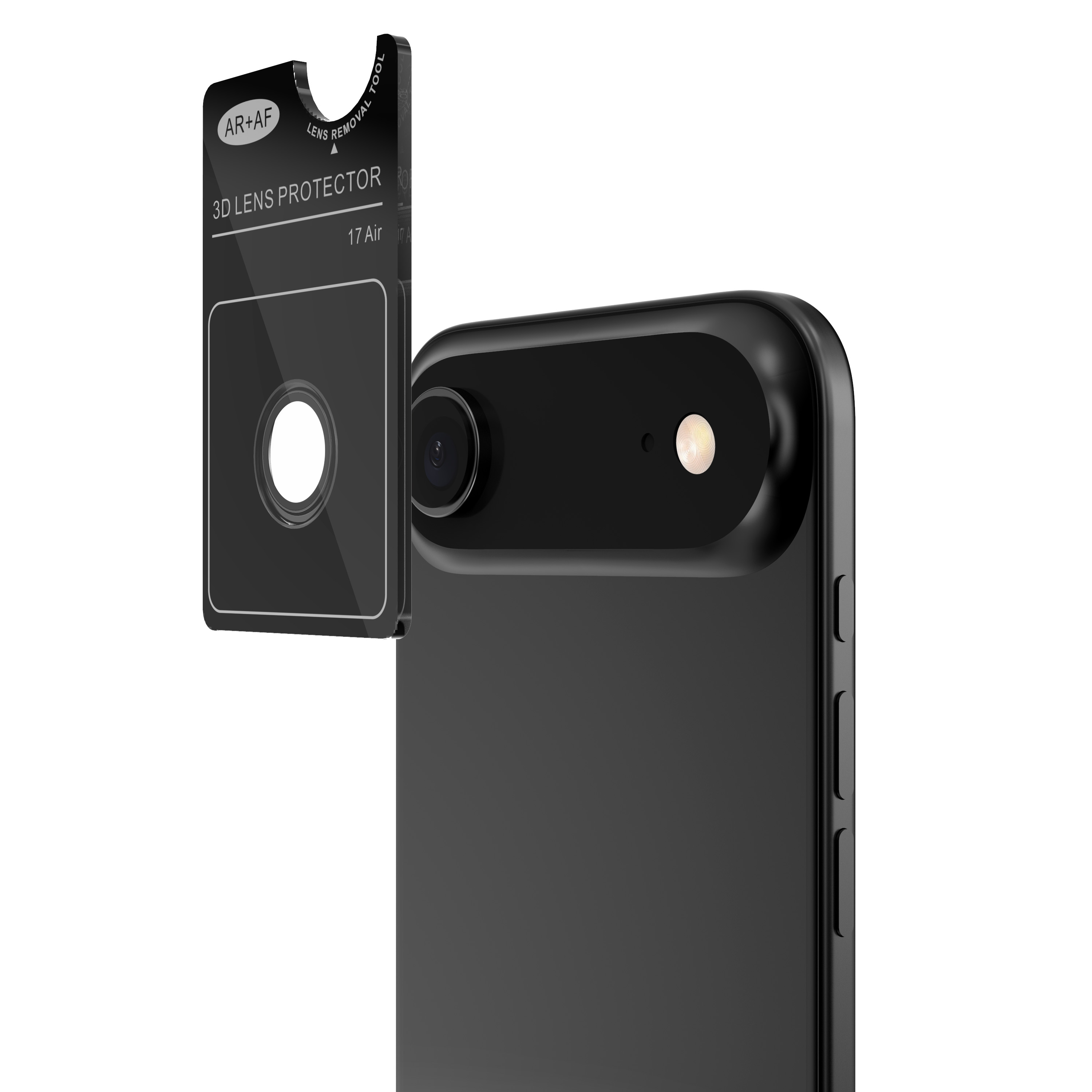 Convex stand-One Lense-black(without Package)