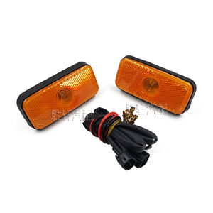 ไฟเลี้ยวด้านข้างฟอร์ดทรานซิทสีส้ม 12V พร้อมชุดสายไฟสำหรับรุ่นเอ็มเค 6 เอ็มเค 7 เปลี่ยนหลอดไฟเลี้ยว - Product Image 2