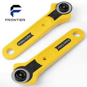 Amarelo 28mm Round Cutter Knife Tecido Knife Cutter Blade Preço Fábrica