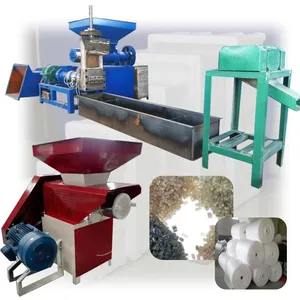 Automatic Eps Foam Recycling Pelletizing Machine Plastic Recycling Machine Ryrecycling Plastic Machine