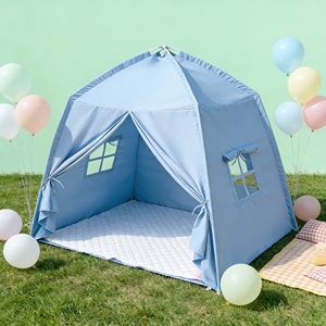 <span class=keywords><strong>Lit</strong></span> à <span class=keywords><strong>baldaquin</strong></span> de luxe pour princesse, tente de jeu pour la chambre des filles, pièce maîtresse et espace de jeu - Product Image 5