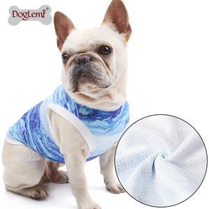Pasokan produsen rompi pendingin musim panas untuk anjing kecil XL pakaian hewan peliharaan poliester lucu klasik Harness pendingin hewan anjing kucing - Product Image 6
