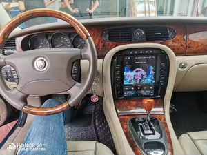 Radio de vídeo para coche Android 13 para Jaguar XJ 2004-2008, reproductor de Dvd para coche estilo Tesla, estéreo, navegación GPS de 10,4 "con WIFI <span class=keywords><strong>DS</strong></span> - Product Image 4