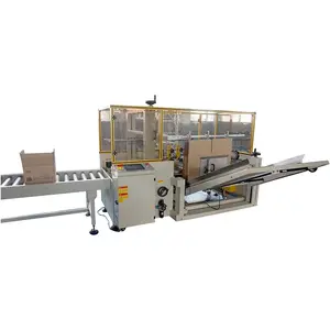Adhesive Tape Automatic Carton Erector Folding/Packing/Sealing Packaging Machine For Box Case