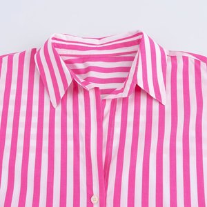 Áo sơ mi dài tay sọc poplin Sọc Phong Cách Châu Âu và Mỹ mới mùa xuân <span class=keywords><strong>2025</strong></span> 8372056 - Product Image 6