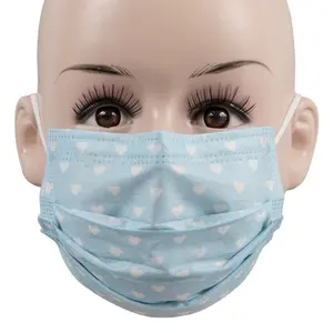 Medical Face Mask 3 Ply Non Woven Type I II IIR Surgical Mask White List Supplier Civil Use Kids Children Masques