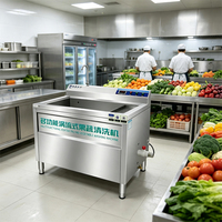 Équipement de lavage de fruits et légumes fourni par l'usine, plusieurs spécifications disponibles pour les distributeurs en gros d'équipements de restauration