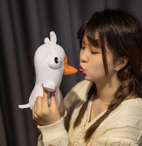 Peluche Super Morbido con Grandi Occhi di Oca e Anatra, Giocattolo Imbottito Divertente per Bambini, Regalo Ideale - Product Image 4