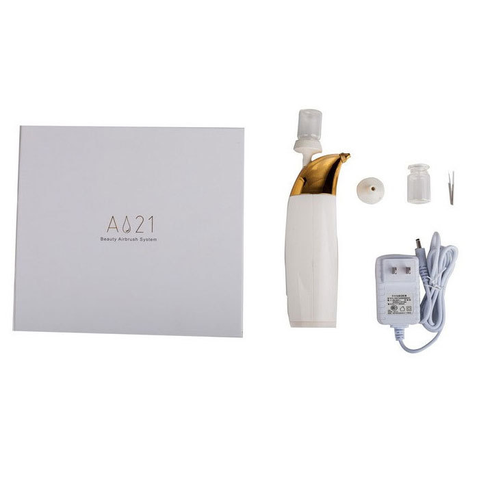 A021 makeup kit for airbrush and lotion OEM Wireless Automatic Makeup Airbrush Gun Mini Compressor