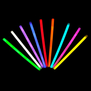 מקלות זוהרים צבעוניים ענקיים של אלזה בגודל 14 אינץ' למסיבות, אירועים, הופעות חוץ, זוהרים בחושך - Product Image 6