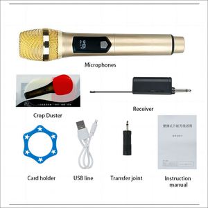 Micrófono profesional inalámbrico de nuevo diseño con micrófono de acordeón inalámbrico de gran precio - Product Image 5