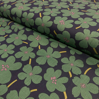 Tissu en coton imprimé 100% biologique, petites fleurs, impressions colorées et claires, pour robe