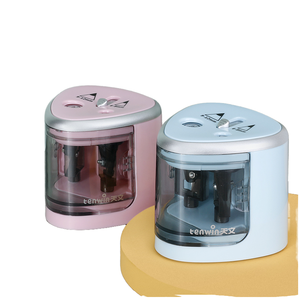 <span class=keywords><strong>Taille</strong></span>-<span class=keywords><strong>crayon</strong></span> <span class=keywords><strong>électrique</strong></span> Tenwin 8004 à double trou, <span class=keywords><strong>taille</strong></span>-<span class=keywords><strong>crayon</strong></span> automatique en plastique pour enfants et vacances - Product Image 1