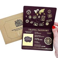 Impression de logo personnalisé, impression couleur intégrale, livret de format passeport, livret personnalisé, couverture souple, impression de livrets de passeport