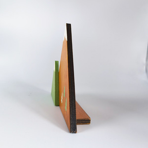ZAKKA Mt. Ornement de bureau à thème sérigraphié en bois Fuji 18x33x12cm pour photomaton - Product Image 1