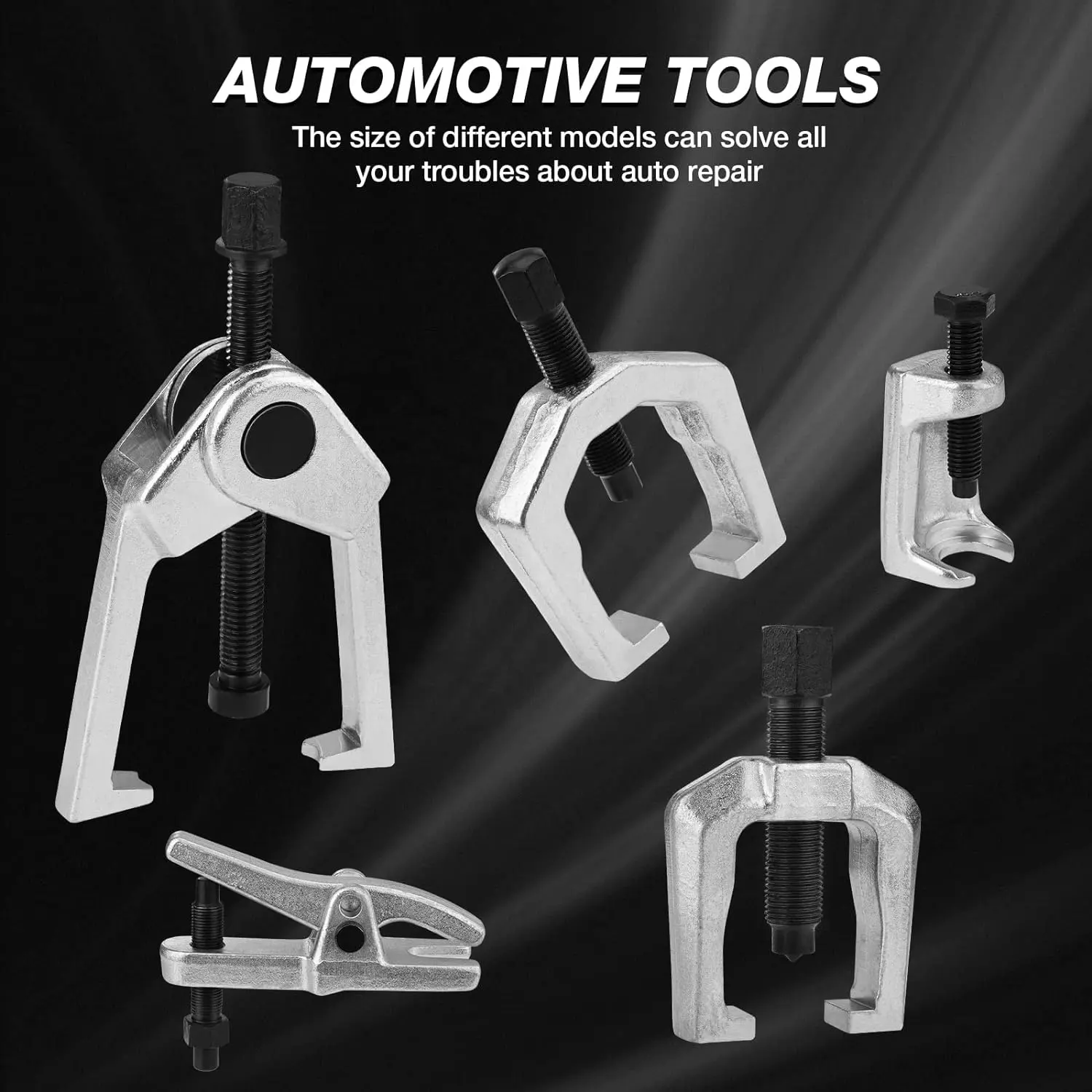 DURATECH 5pc tie rod end tool sets pitman arm puller kit tool set Splitter Removal Kit