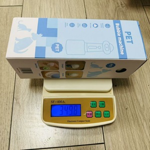 Machine à bulles intelligente pour le bain des animaux de compagnie, gel douche, shampoing, machine à bulles pour chiens et chats, dispositif de moussage intelligent pour le bain et la douche - Product Image 1