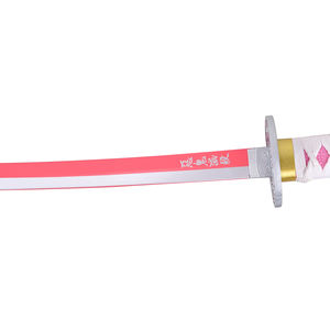 Venta caliente Mini Demon Slayer Tsuyuri <span class=keywords><strong>Kanao</strong></span> Madera Bambú Anime Espada Espadas de juguete Viene con espada apestosa - Product Image 5