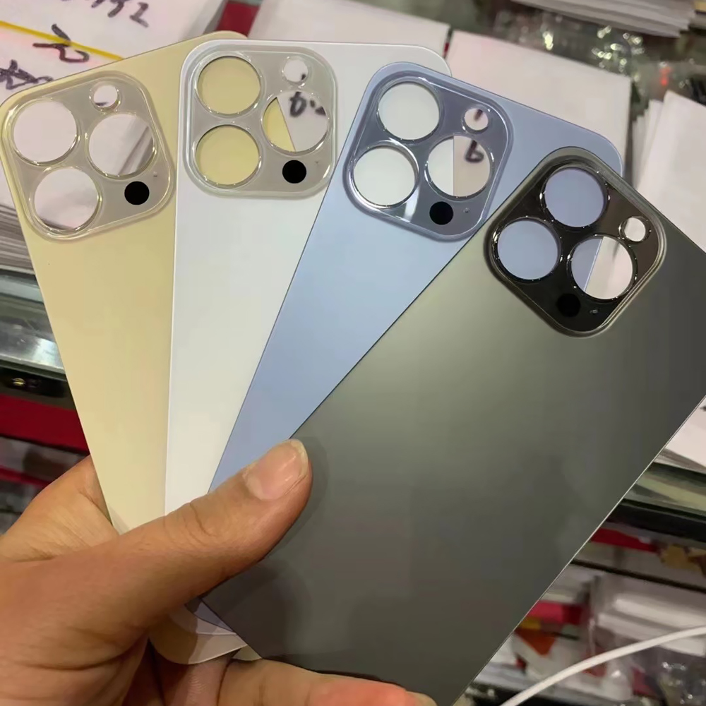 Задняя крышка аккумулятора для Iphone 8 Plus X Xr Xs Max, новый оригинальный корпус для мобильного телефона с большим отверстием