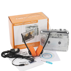 Convertidor de Casete a MP3 Transparente, Reproductor de Casete Portátil USB con Audífonos Estéreo y Función de Reversa Automática - Product Image 6