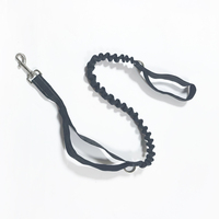 Laisse pour chien en nylon réfléchissante, durable et personnalisée, pour la promenade, la course et l'entraînement des chiens de taille moyenne à grande