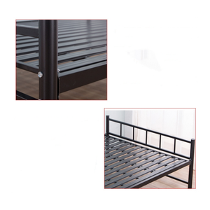 Tùy chỉnh bán buôn khách sạn giường đôi cơ sở, nội thất căn hộ kim loại giường cơ sở cho Nhà Trường - Product Image 2