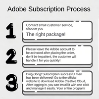 Suscripción Anual a Todas las Aplicaciones de Adobe Cloud 2026, Original, Ps, Pr, AI, Generic Filling, Firefly, Cuenta para Mac/PC