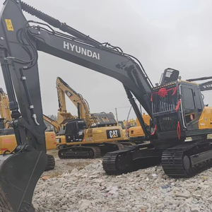 Excavadora Hyundai de Segunda Mano de 22 Toneladas, Motor Changchai Importado, Motor 220, Excavadora de Orugas con Acoplador Rápido y Cuchara - Product Image 1