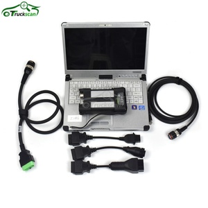 Outil de diagnostic pour excavatrice Volvo VOCOM II 88894000, Vocom2, VOCOM 2 pour camion lourd VOLVO, scanner de diagnostic + ordinateur portable CF52 - Product Image 1