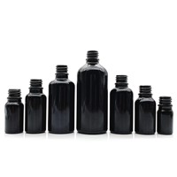 Flacon diffuseur en verre 30 ml ambre, vert, bleu pour cosmétiques, parfums, huiles essentielles, sérums de soin, avec orifice réducteur sérigraphié