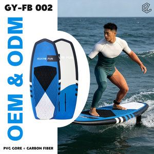 Planche de kitesurf en carbone intégral, planche de <span class=keywords><strong>surf</strong></span> foil pour le kitesurf, le wave foil et le hydrofoil, design léger et durable - Product Image 2
