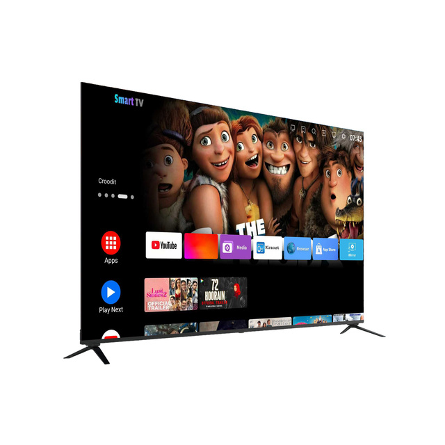 Cheap Price High Quality 43 Inch Logo Custom Smart LED TV DVB-T2 2K HD for Home Use Normal Flat ATV