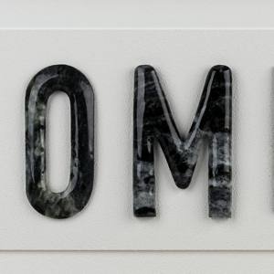 <span class=keywords><strong>Effet</strong></span> <span class=keywords><strong>Marbre</strong></span> Texturé HOME Lettre Encadrée Décoration Murale Peintures De Paysage Élégantes - Product Image 4